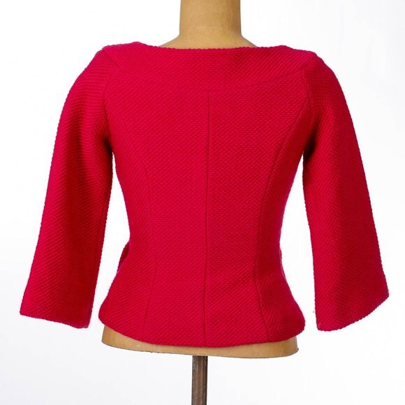 Arden B. Women's Red Blazer - Picture 3 of 5